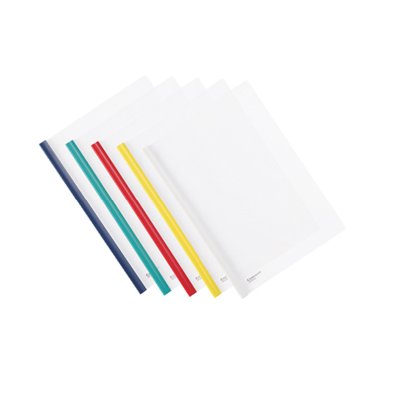 齐心 HF287A 省钱报告夹 A4 抽杆文件夹 颜色随机 五个套装 文件管理 A4 10套