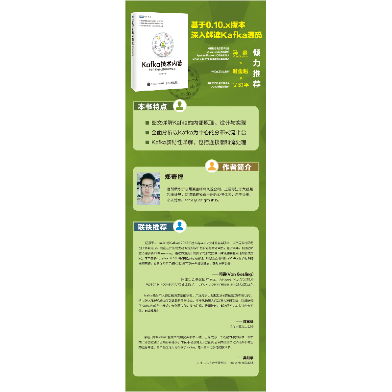 正版 Kafka技术内幕:图文详解Kafka源码设计与实现 郑奇煌 人民邮高清大图