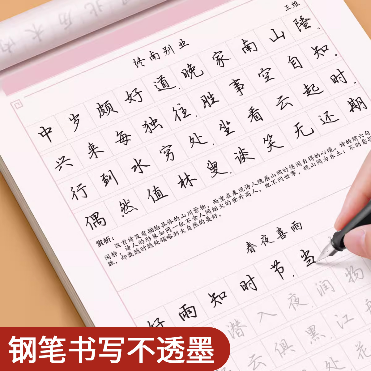 [初学速成全套4本]送练字笔+12支笔芯 [正版]行楷字帖成人练字行书字帖初中生高中生初学者零基础入门控笔训练写字笔画笔高清大图