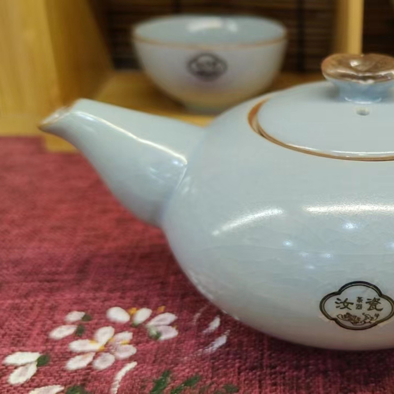 汝瓷灵芝 小套组茶具
