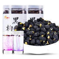 敏昂(M)黑枸杞子500g 罐装青海柴达木诺木洪野生黑枸杞富含花青素