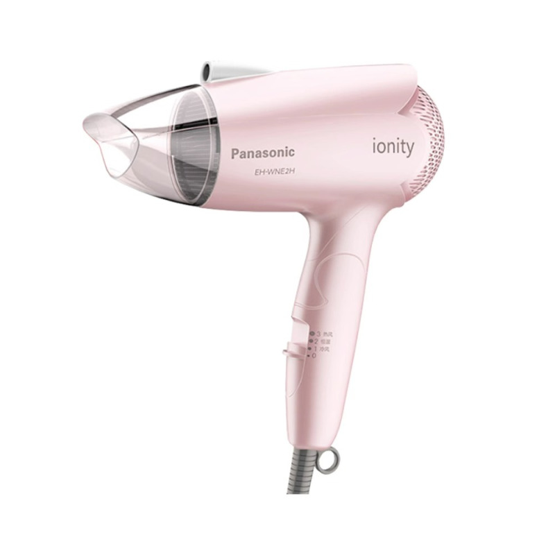 松下(Panasonic)电吹风机大功率 家用低噪音高速大风力速干送礼物折叠便携负离子吹发护发电吹风筒EH-WNE2H