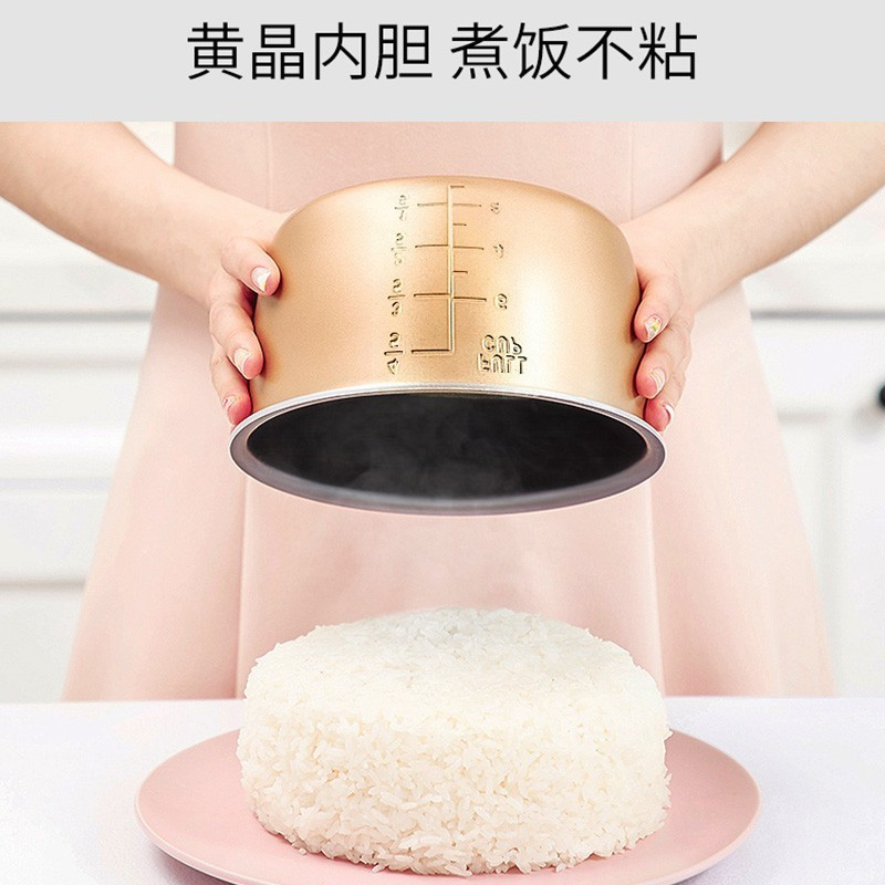 九阳(Joyoung)电压力锅小高压电饭锅3升压力煲大屏一键排气家用智能调压迷你开盖煮多功能不粘锅 2L容量