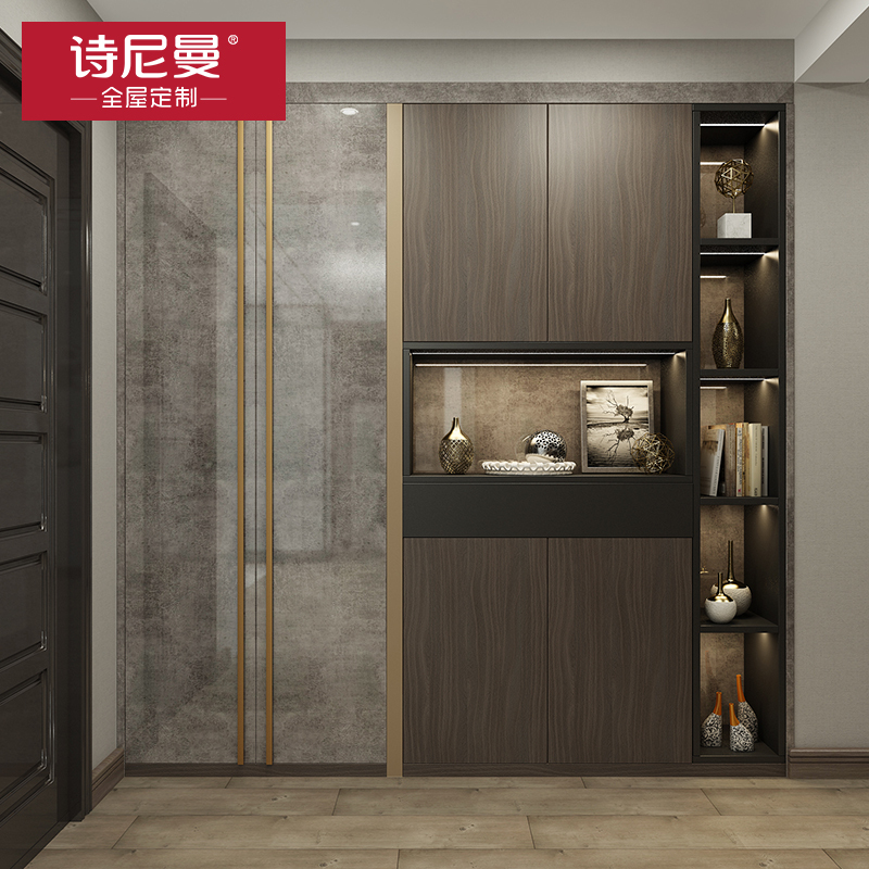 诗尼曼 博纳尔系列 轻奢家具全屋定制餐边柜酒柜餐厅橱柜收纳厨柜