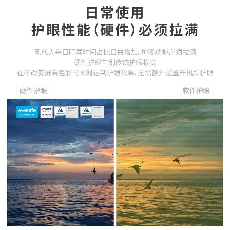 联想(Lenovo)L22e-40 21.45英寸高清显示屏幕 HDMI+VGA接口 护眼屏 商用家用办公学习 支持壁挂图片