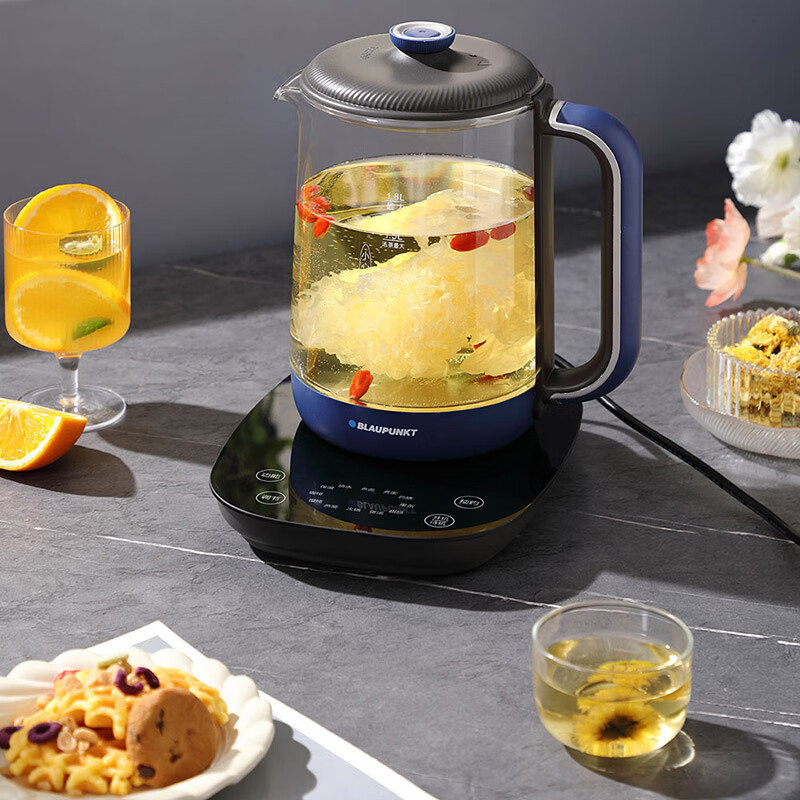 蓝宝(BLAUPUNKT)家用养生壶煮茶器电水壶BP-YS818P 1.8L高清大图