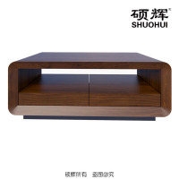 [硕辉]ETJ-01F14长几 现代实木油漆办公长条茶几 140*70*45cm