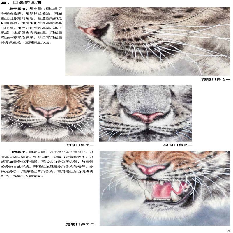 [正版]正邮 工笔猛兽技法 名家国画示范教程 徐文略 工笔国画 动物画法 中国画技法书籍 国画临摹范本画册画集作品集