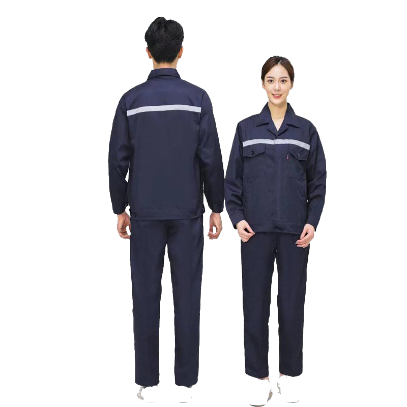 P牌防静电工作服YPJ-001/套 深蓝色 正负号