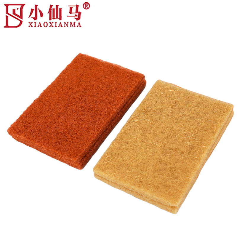 小仙马 剑麻椰棕百洁布抹布 15*10*1cm 片高清大图