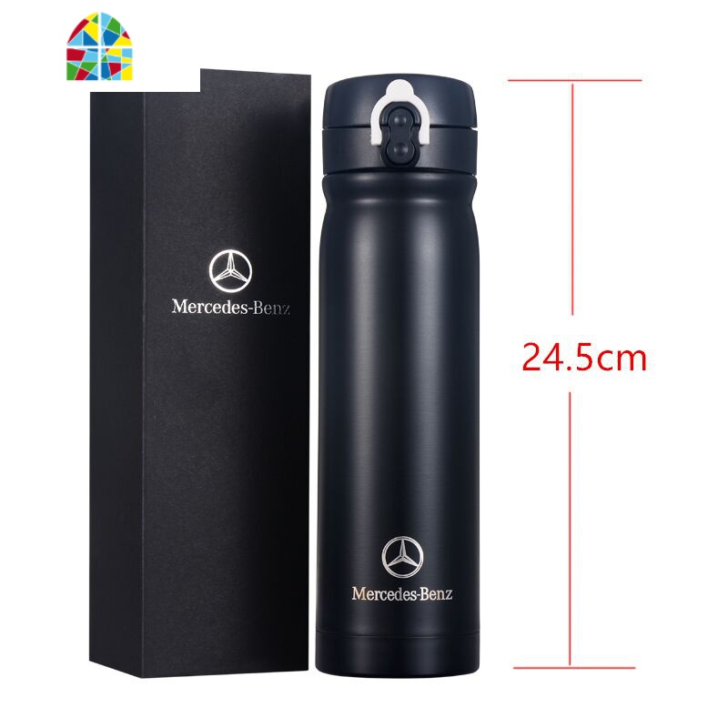 定制印logo水杯子订做广告杯礼品杯纪念杯子定做印字刻字 FENGHOU 白色保温杯高清大图