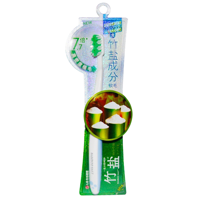 LG 竹盐精研卓效密护牙刷
