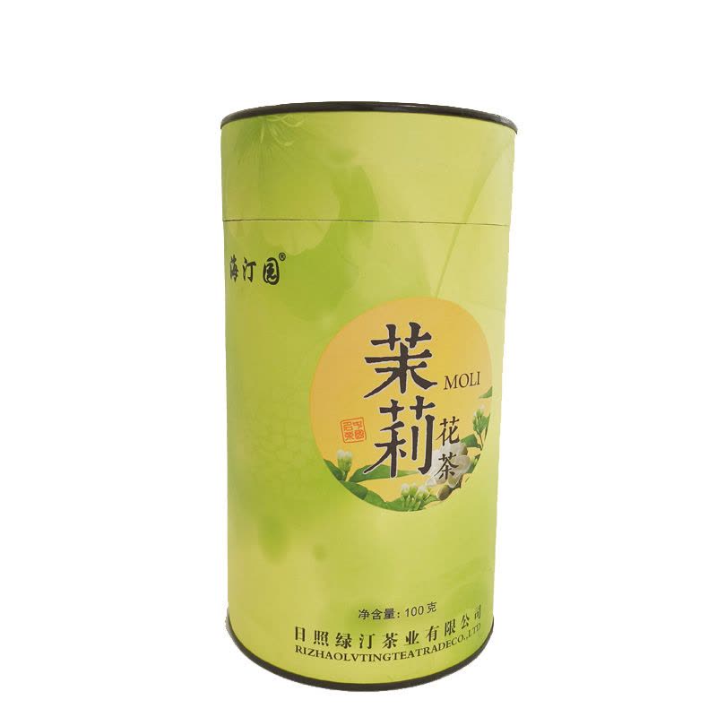 海汀园一级茉莉花茶100g 桶图片