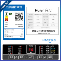 Haier海尔波轮洗衣机9公斤 XQB90-BZ828直驱变频洗衣机全自动家用大容量一级能效静音节能自编程下排水洗衣机