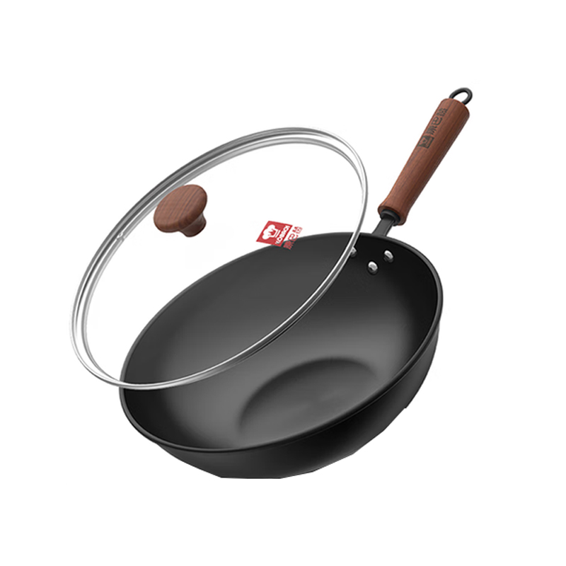 康巴赫(KBH) 中华老铁锅第二代 无涂层精铁锅 30cm KGX-C30T / 把