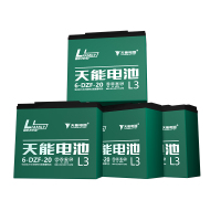 天能电池电动车电池铅酸48v20ah4只电动车电瓶车电池