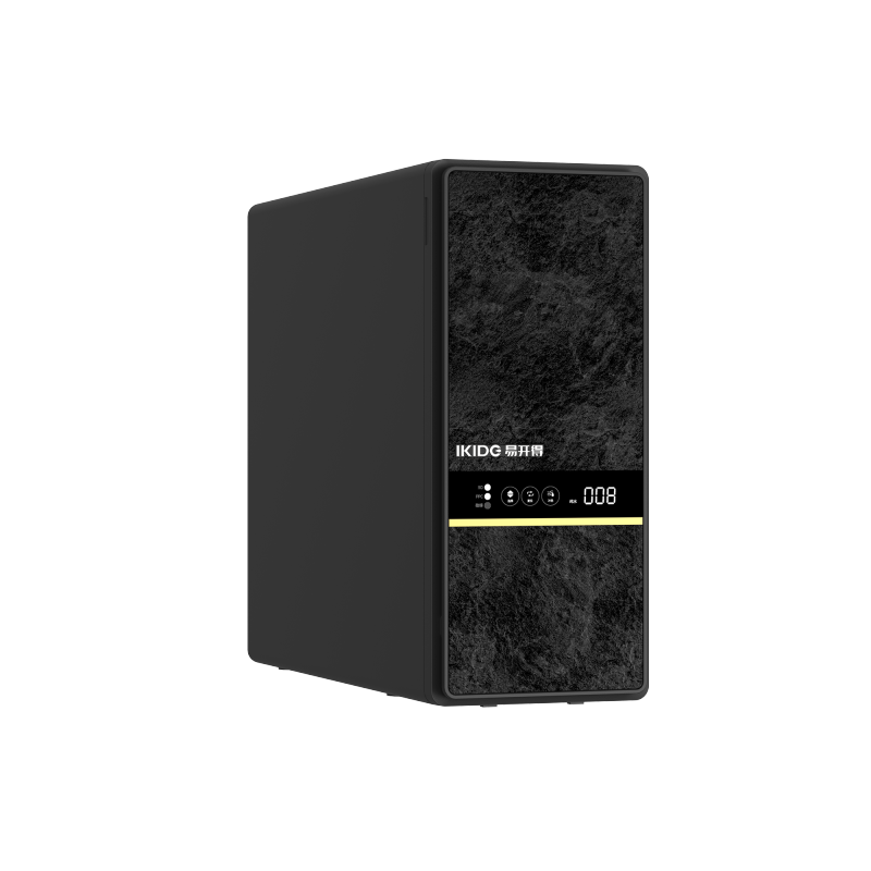 易开得净水器小巨人系列T2S台下式800G反渗透净水机黑色款