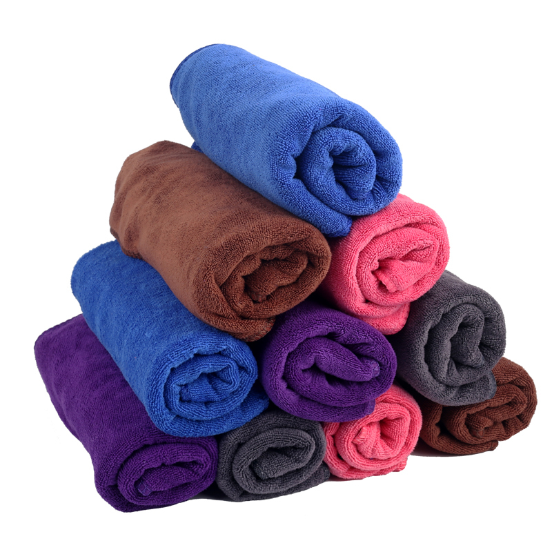 发廊专用理发店毛巾吸水不掉毛美容院包头洗头擦头干发巾速干头发