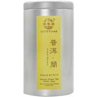滇香阁-黄标90g 云南普洱茶熟茶散茶浓香型茶叶罐装