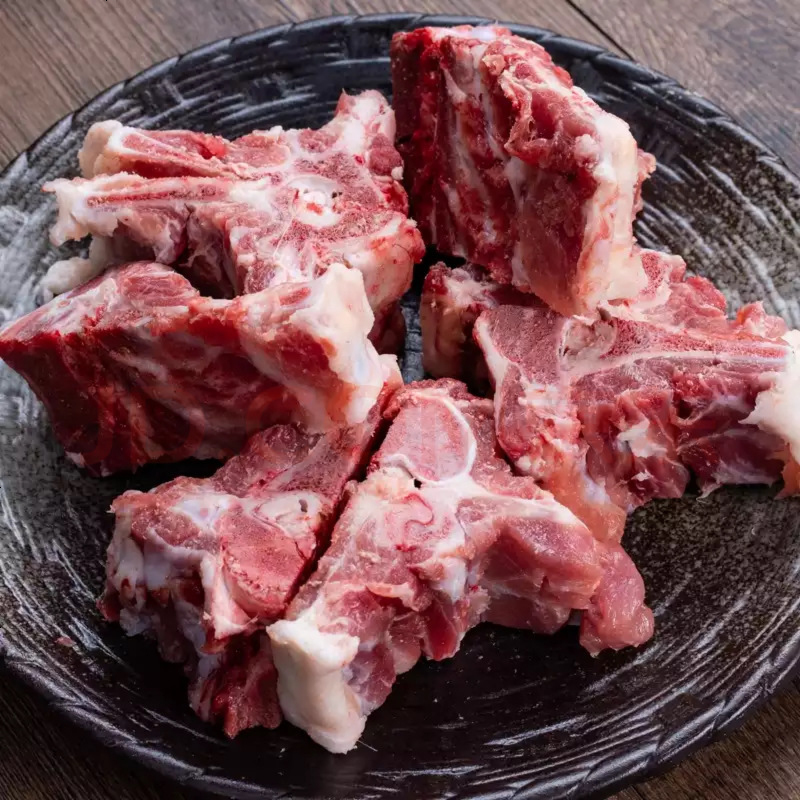 买就送肉馅顺丰野蛮香长白山脉黑猪肉汤骨脊骨新鲜400g5精修免切带肉