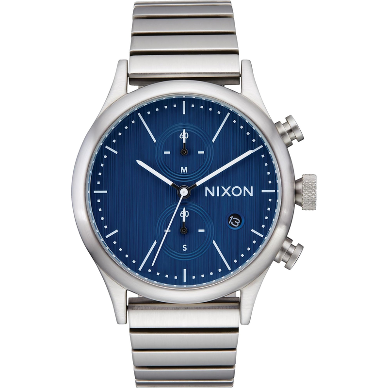 Nixon男表 Station Chrono防水手表 计时机芯简约商务日显休闲腕表高清大图