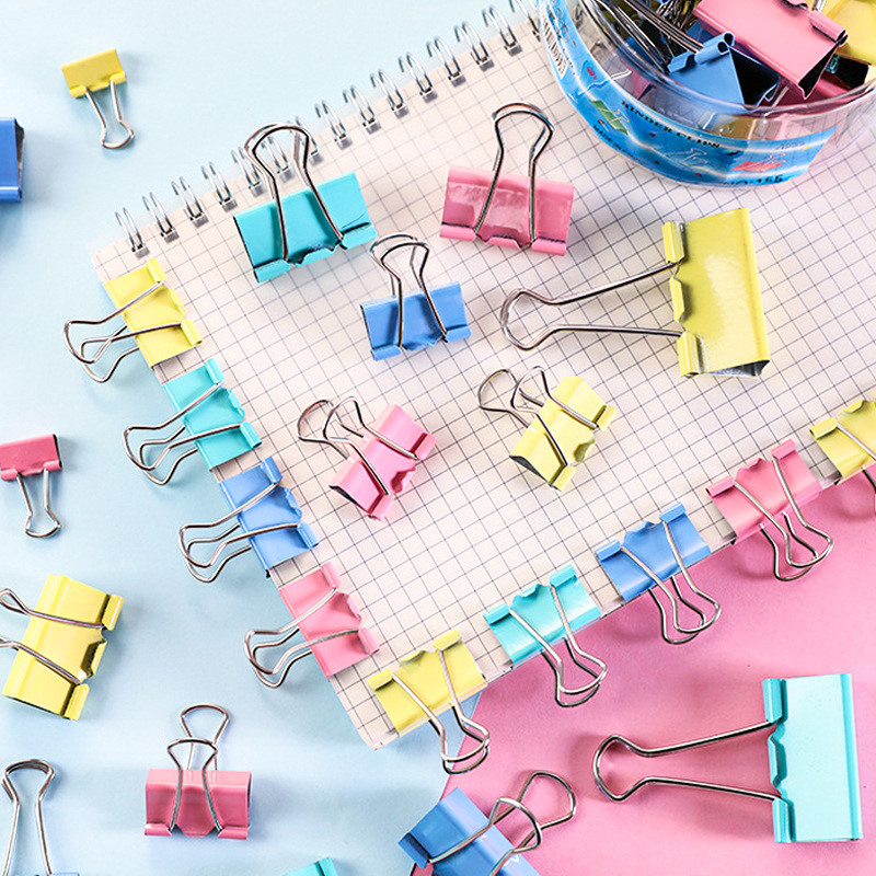 艾莱邦 GWBE-0202 51mm 12个/盒 长尾夹(计价单位:盒) 彩色高清大图