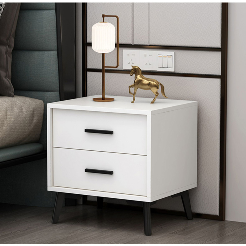 轻奢床头柜现代简约卧室床边柜子简易储物柜置物架迷你迪玛森小型收纳