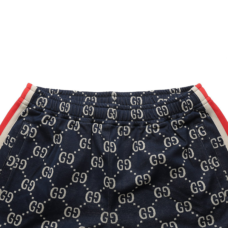 gucci古驰男士棉质运动休闲短裤五分裤474632x9v05