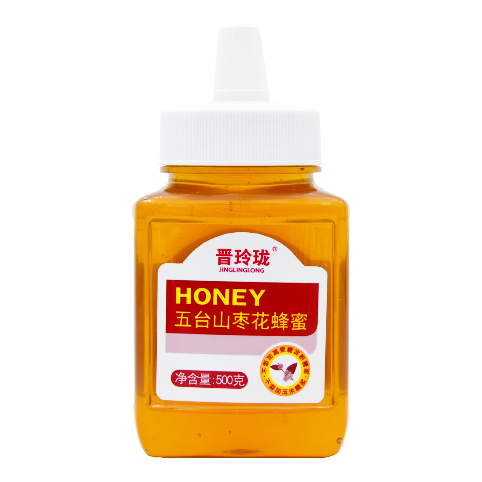 晋玲珑 五台山枣花蜂蜜 500g/瓶高清大图