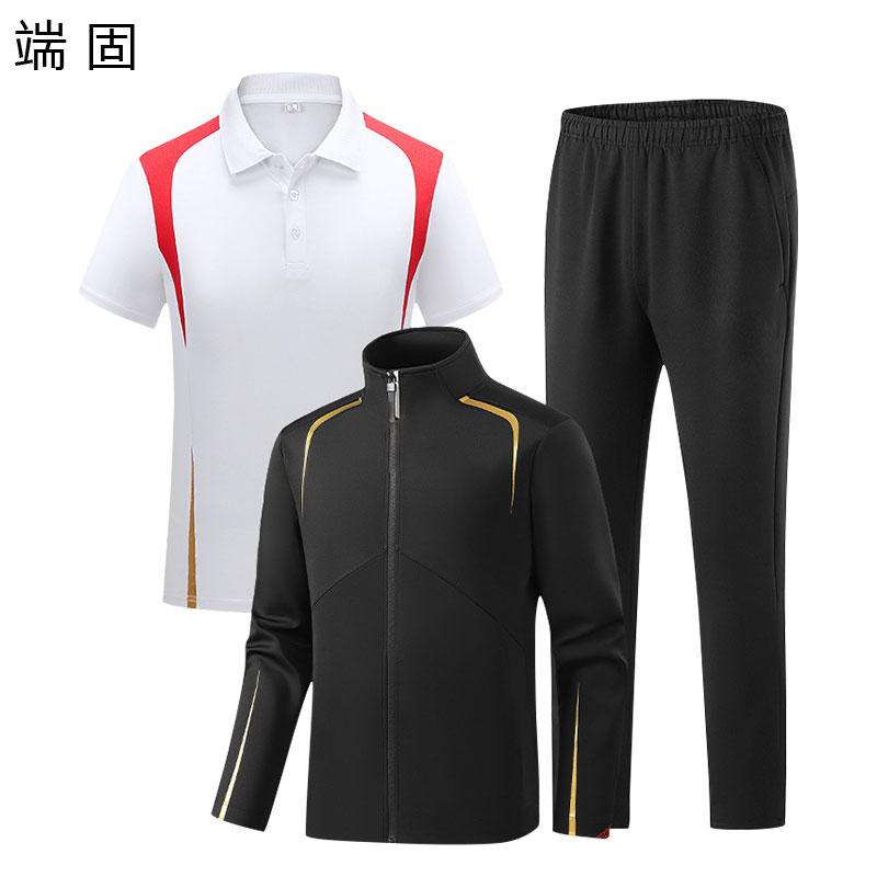 端固 运动服套装短袖裤子外套三件套 LCC-38 套