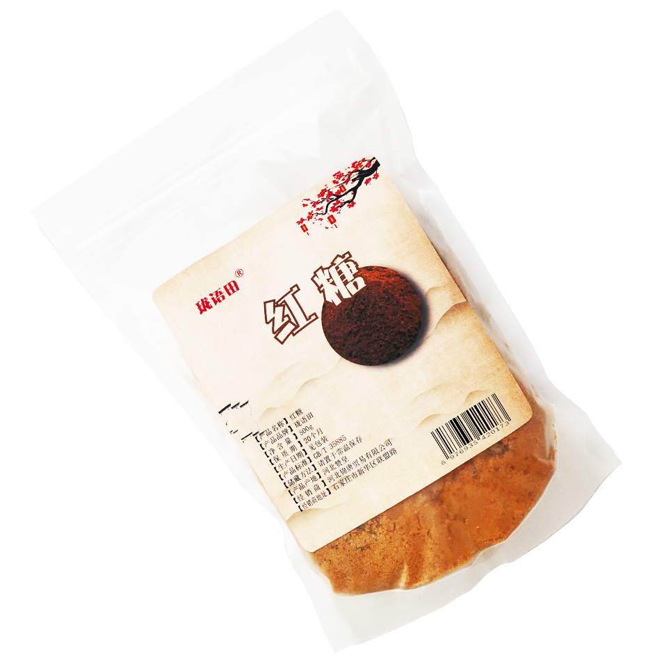 珑语田 红糖 500g/袋高清大图