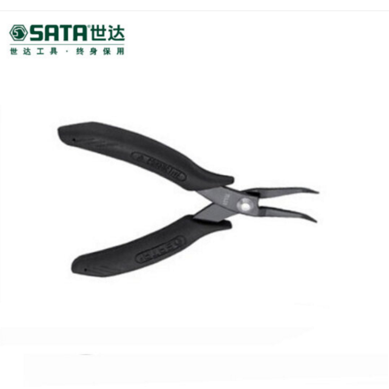 世达五金工具防静电手柄弯嘴钳 5’’ 75131