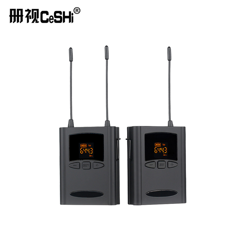 册视无线监听耳返发射器+接收器JT-203套高清大图