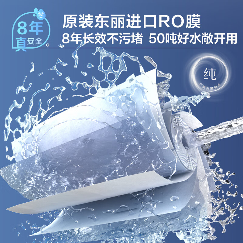 海尔(Haier)净水设备鲜活水ProMax小红花家用净水器瞬时1400G高流速直饮机 8年进口膜母婴直饮高清大图