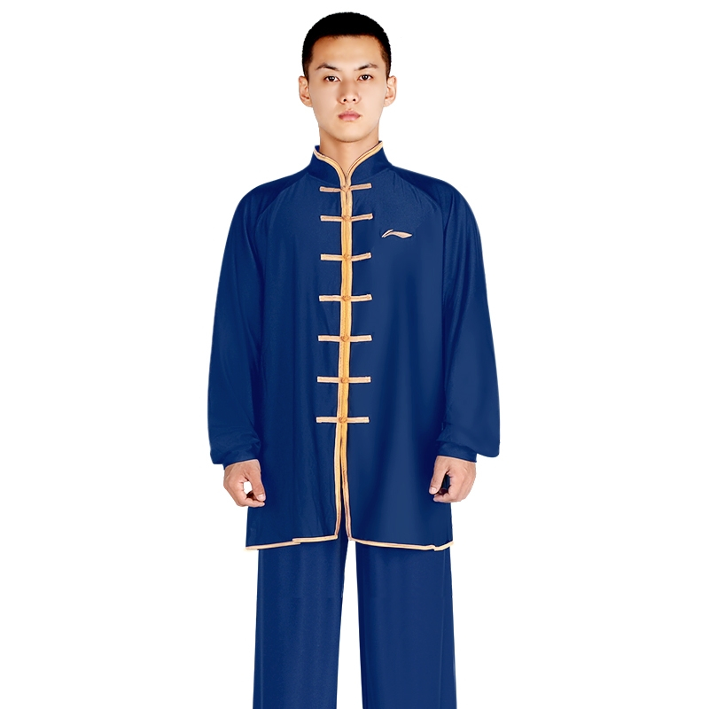 李宁lining太极服男女新款武术服装太极拳练功服表演服训练服视频