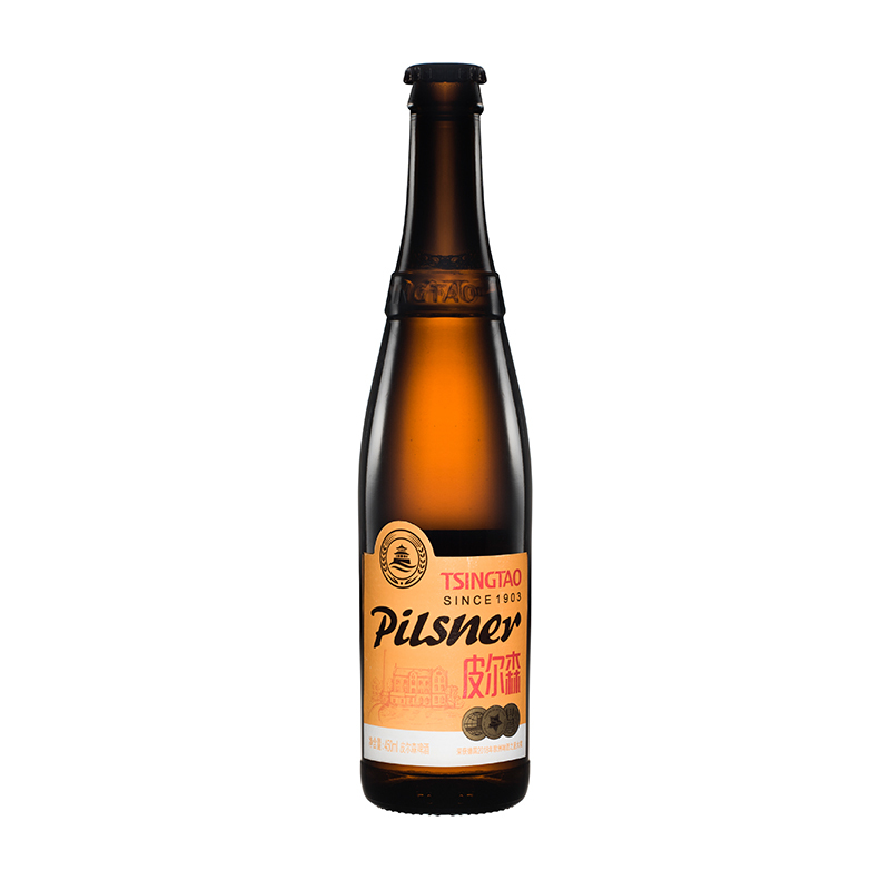 青岛啤酒 皮尔森10.5度450ml*12瓶