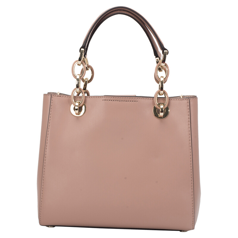 MICHAEL KORS 迈克·科尔斯 MK女包 CYNTHIA系列皮质女士手提单肩斜挎包 30F8TCYS0L 粉