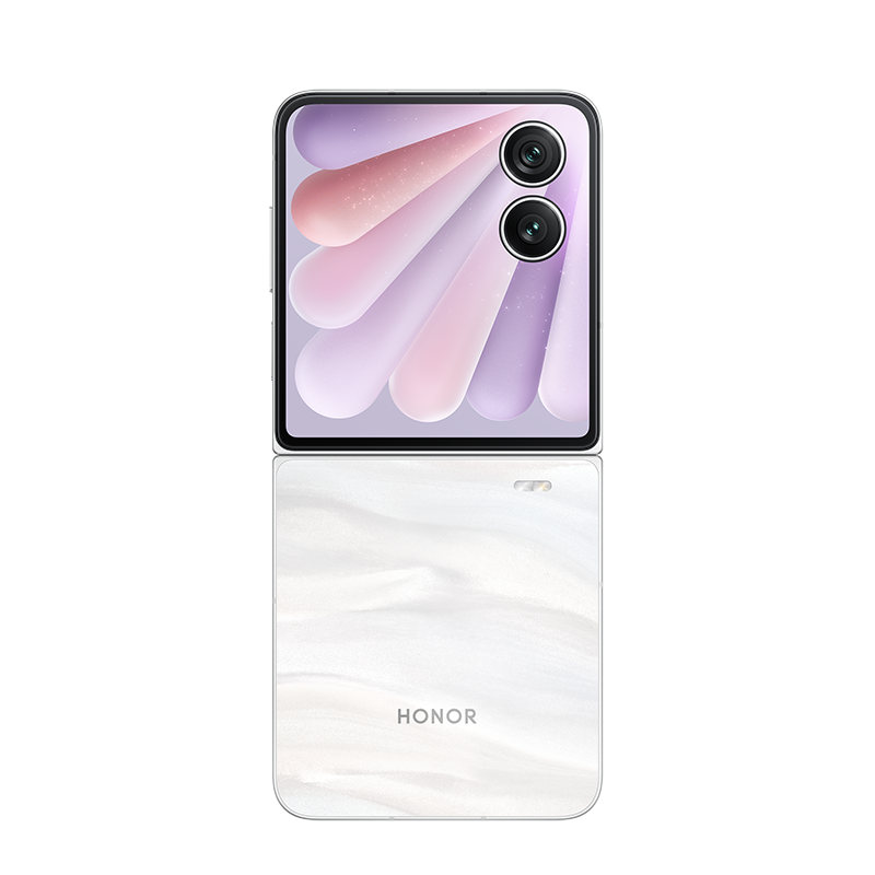 荣耀Magic V Flip2 12GB+256GB CLE-AN00 月影白 双卡 全网通版 手机