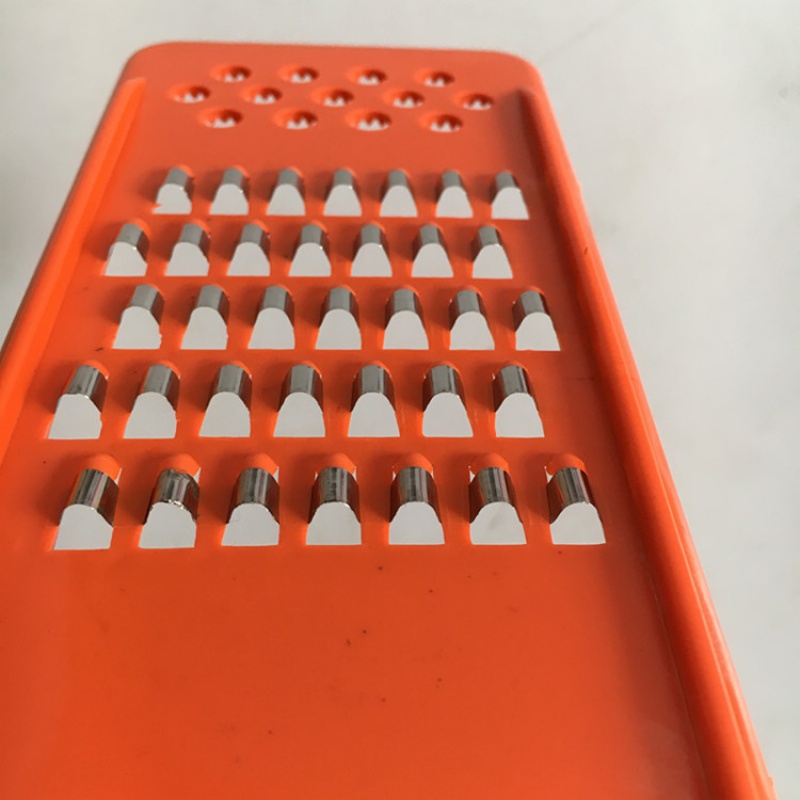 厂价直销护手器切菜器擦子红塑板切丝刀土豆丝锋利刨丝器 敬平 凤驰白板4mm(2用切丝器)高清大图