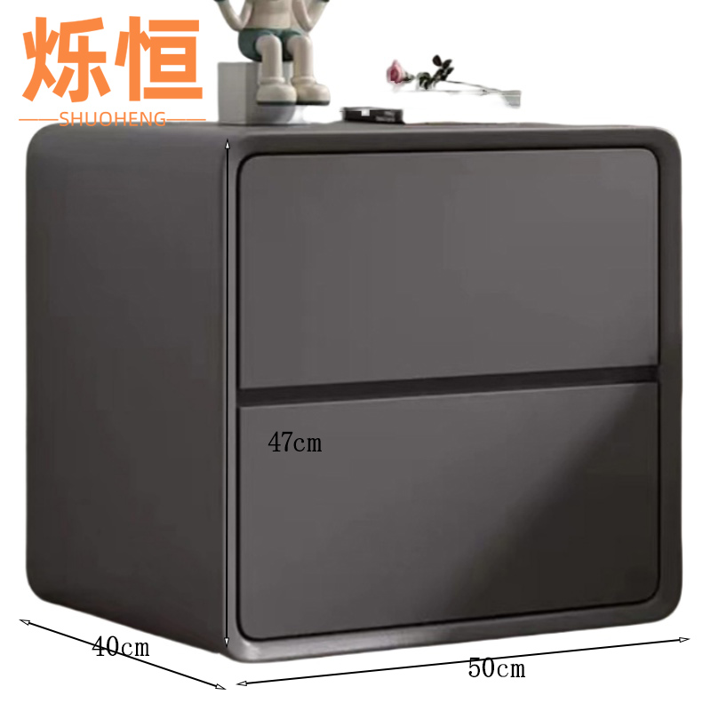 烁恒 置物柜 深灰50*40*47 个高清大图