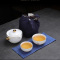 拓牌 吉祥三宝快客茶具亮光羊脂玉瓷 一壶二杯 白色