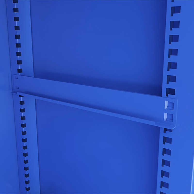 苏悦丰工具柜加厚铁皮储物柜工厂车间用带抽屉汽修多功能收纳柜通门内二抽柜蓝色高清大图