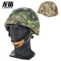 龙盾 K-1凯夫拉钢盔套头盔罩 K1双面头盔罩头盔套新版丛林荒漠双面