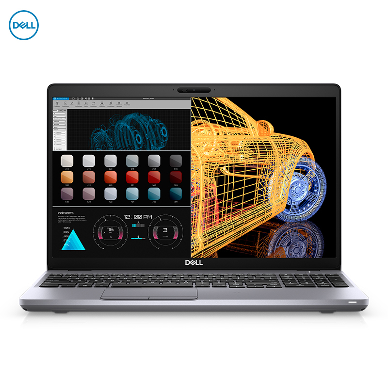 戴尔(DELL)Precision3551 15.6英寸移动工作站笔记本W-10855M/32G/1T固态+2T/4G