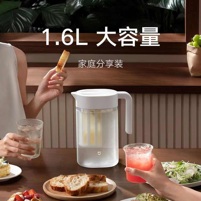 小米米家冰箱冷水壶家用凉水壶大容量冷萃壶咖啡壶冷泡茶壶高清大图