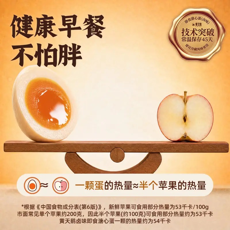 黄天鹅-溏心蛋-卤味-12枚装480克_高清大图