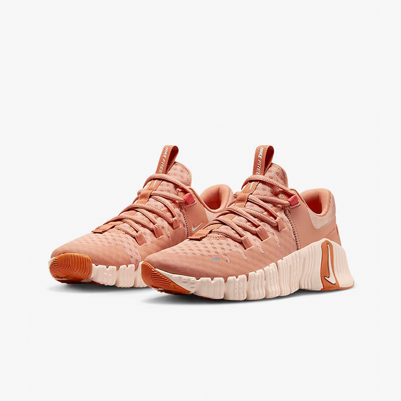 nike free metcon 5 舒适百搭 耐磨透气 低帮 女款 橙色 dv3950-200