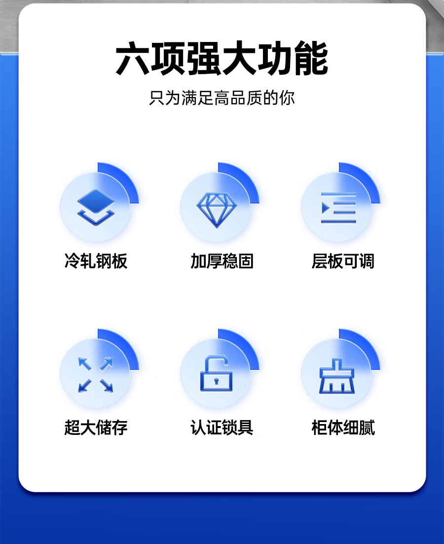 鑫睿辉 分双节文件柜 850*390*1800mm 台高清大图