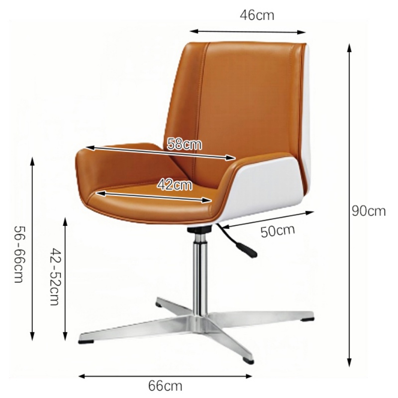 乐琪艺办公椅皮质张高清大图