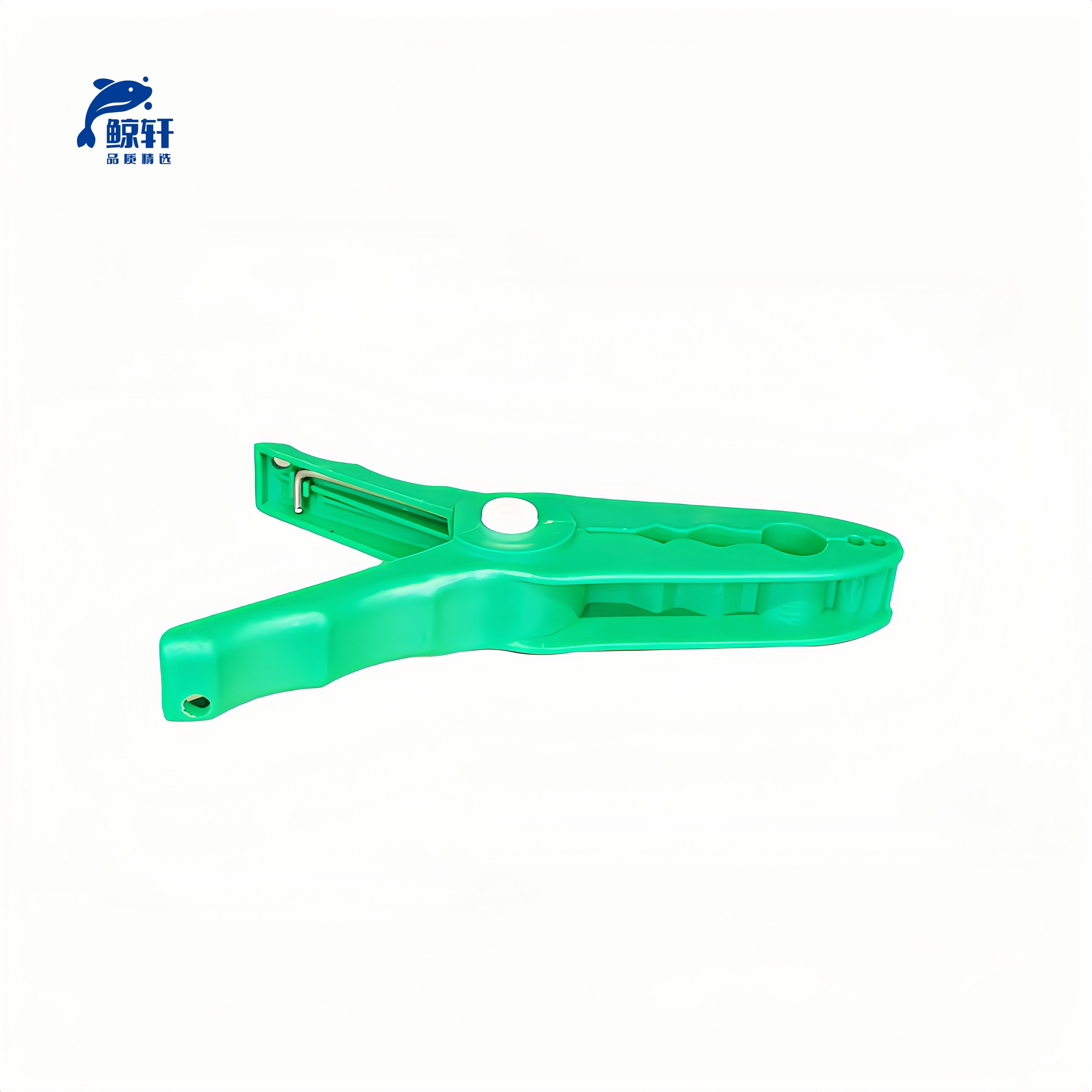 鲸轩 JX-TJ002-2 塑料夹(计价单位:个)绿色高清大图